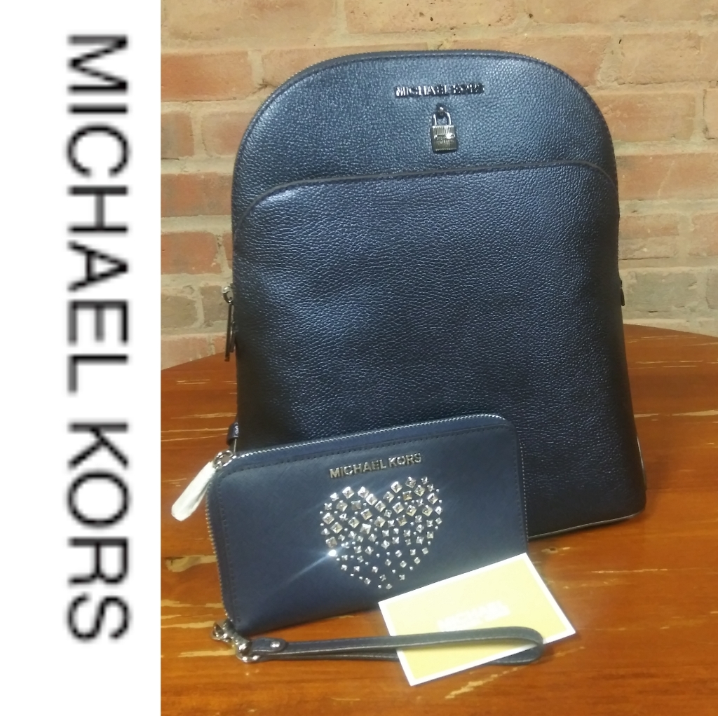 Michael Kors | Hp * Nwt Backpack & Wallet Set - Price Drop!!